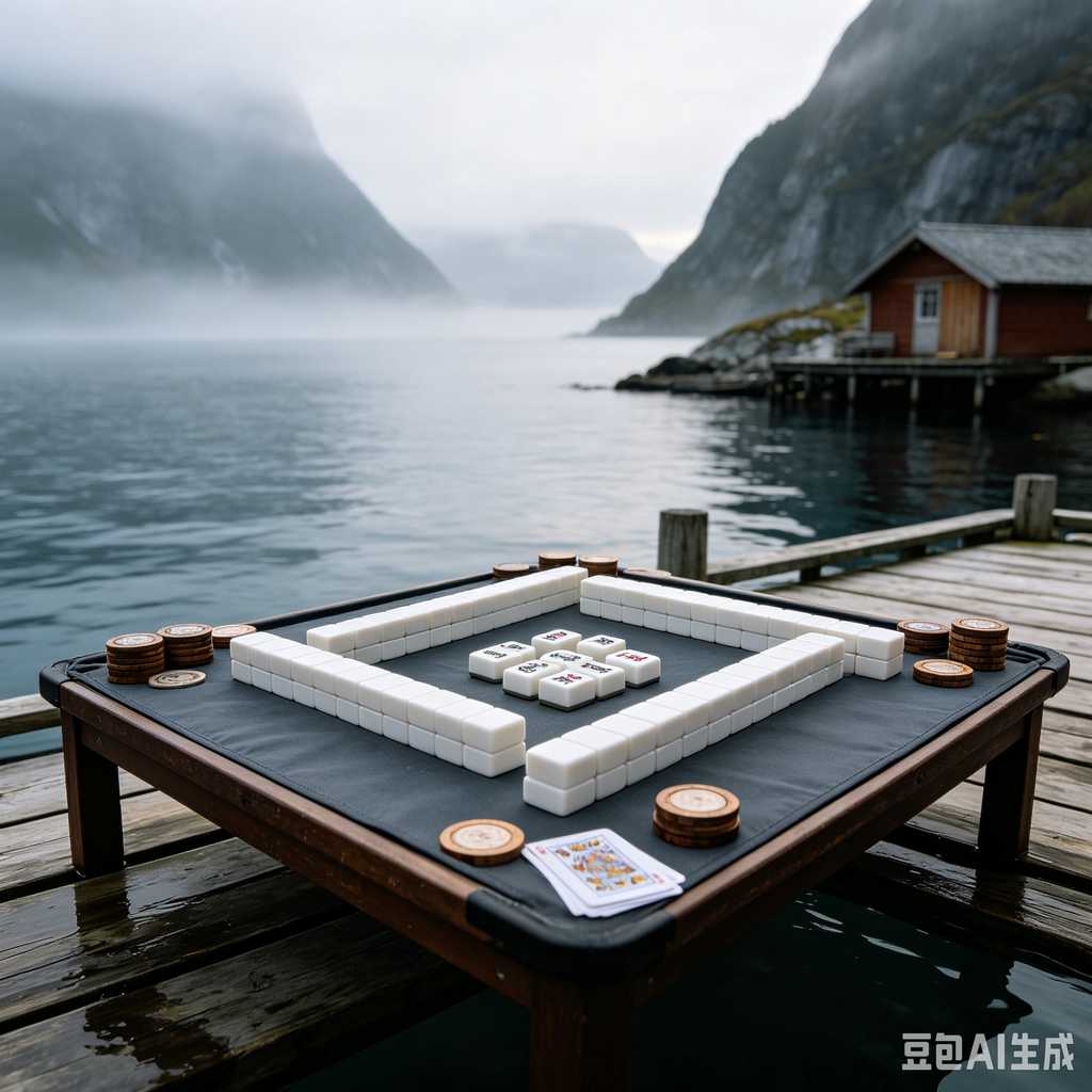 transparent acrylic mahjong set