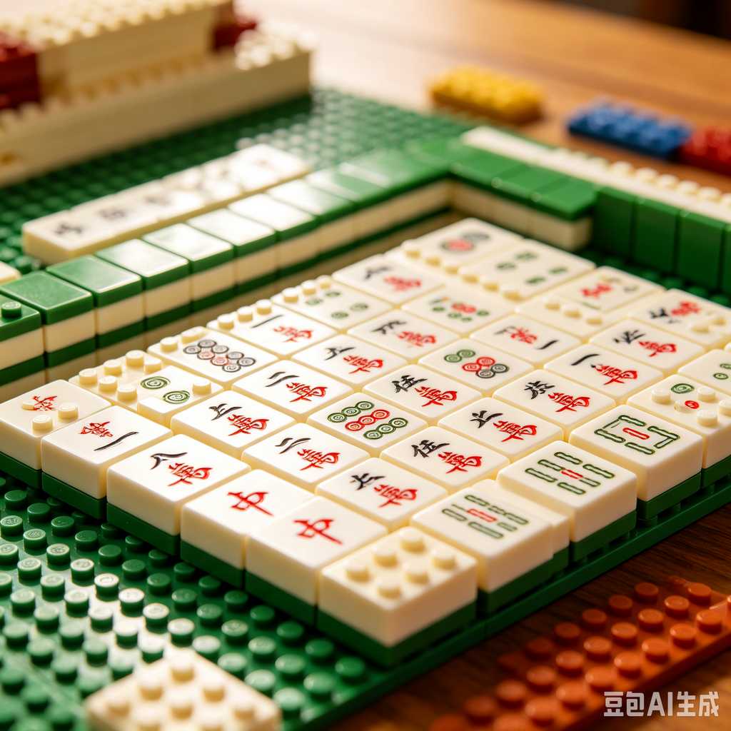 classic color mahjong tiles