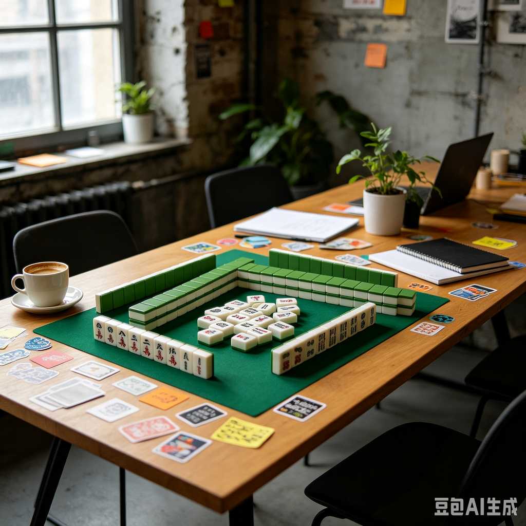 recreational mahjong game set