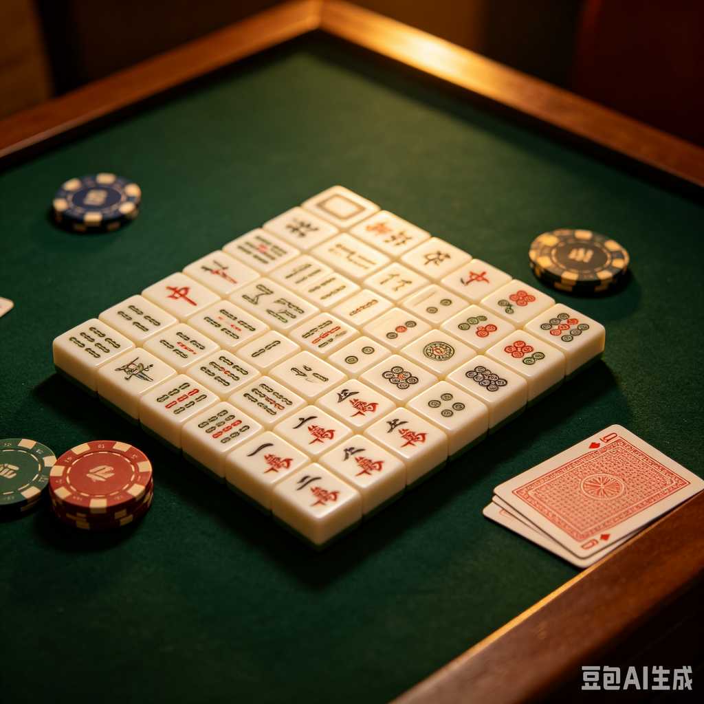 mahjong table mat